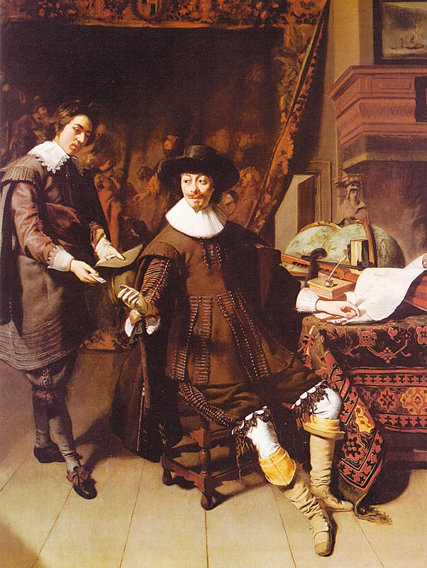 Thomas Constantijn Huygens and his Clerk